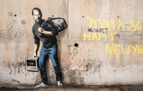 Steve Jobs by Banksy
