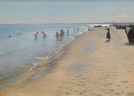 Summer Day at Skagen South Beach by Peder Severin Krøyer