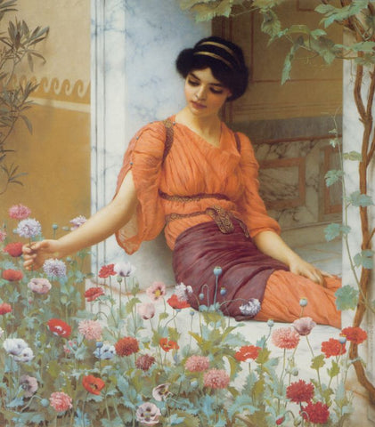 Summer Flowers by John William Godward