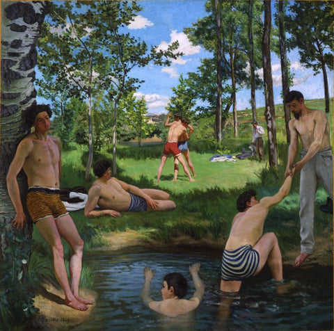 Summer Scene by Frederic Bazille
