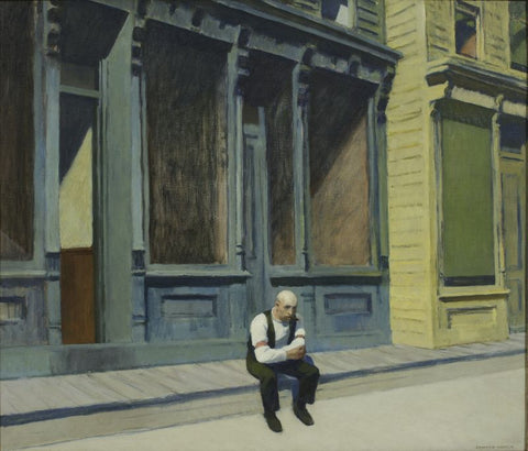 Sunday by Edward Hopper