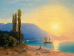 Sunset over Yalta by Hovhannes Aivazovsky