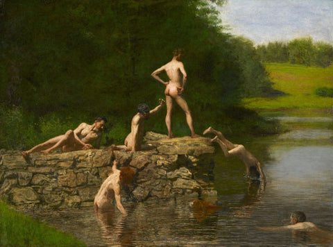 Swimming by Thomas Eakins