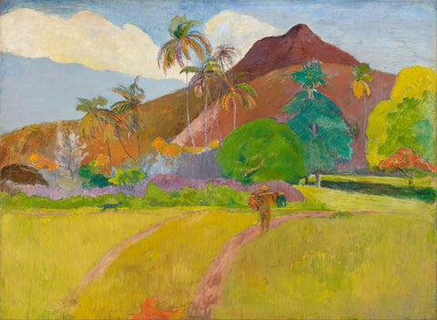 Tahitian Landscape by Paul Gauguin