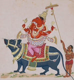 Thajavur Ganesha Painting