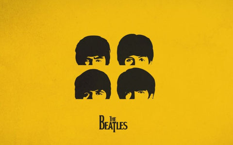 The Beatles Minimalist Art Poster