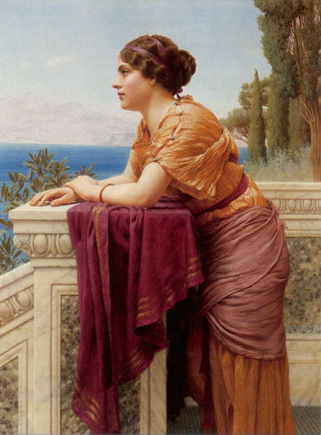 The Belvedere by john William Godward