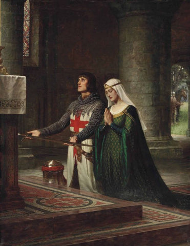 The Dedication by Edmund Blair Leighton