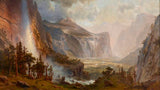 The Domes of the Yosemite by Albert Bierstadt