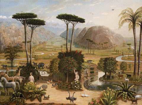 The Garden of Eden by Erastus Salisbury Field