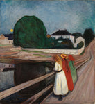 The Girls on the Bridge by Edvard Munch