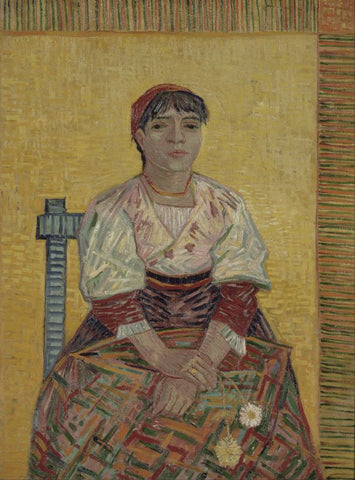 The Italian Woman by Vincent Van Gogh