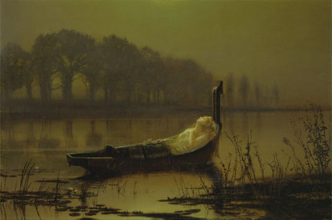 The Lady of Shalott by John Atkinson Grimshaw