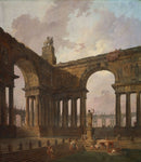 The Landing Place by Hubert Robert