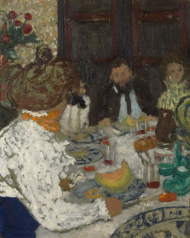 The Luncheon by Edouard Vuillard