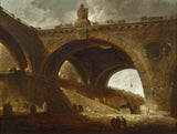 The Old Bridge by Hubert Robert