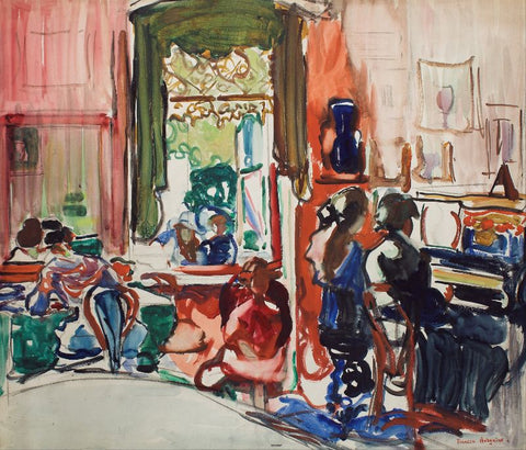 The Piano Lesson by  Frances Hodgkins
