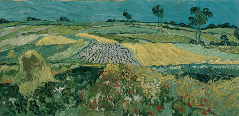 The Plain of Auvers by Vincent Van Gogh