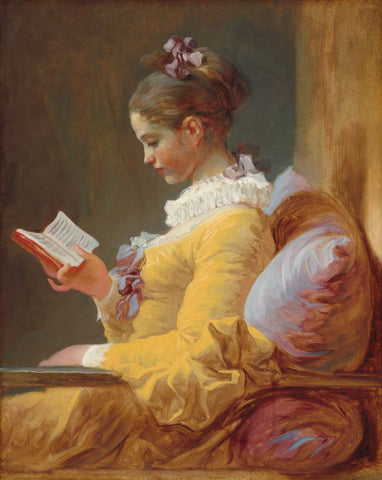 The Reader by Jean-Honoré Fragonard