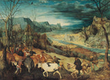 The Return of the Herd by Pieter Bruegel