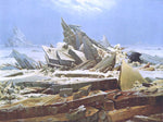 The Sea of Ice aka Polar Sea by Caspar David Friedrich