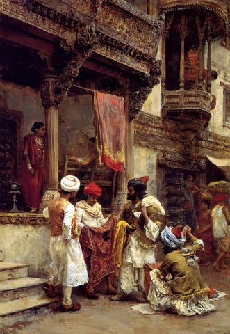 The Silk Merchants by Edwin Lord Weeks