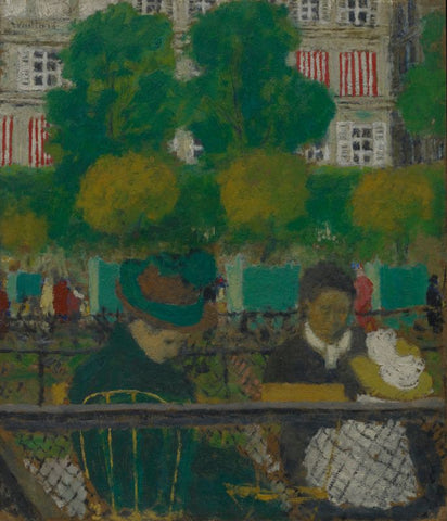 The Tuileries Gardens, Pari by Edouard Vuillard