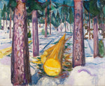 The Yellow Log by Edvard Munch
