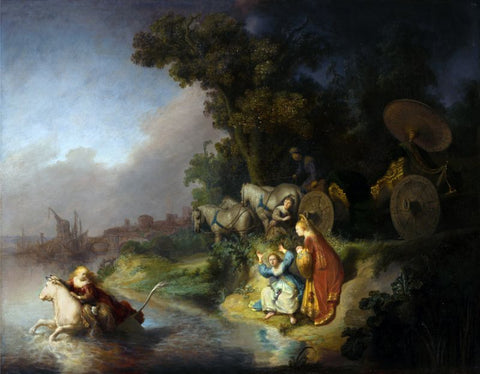 The Abduction of Europa by Rembrandt