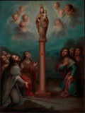 The Apparition of the Virgin of El Pilar to St. James by Nicolas Enriquez