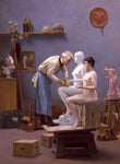 The Artist and His Model by Jean Leon Gerome