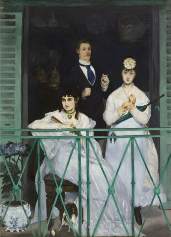 The Balcony by Edouard Manet