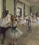 The Ballet Class by Edgar Degas