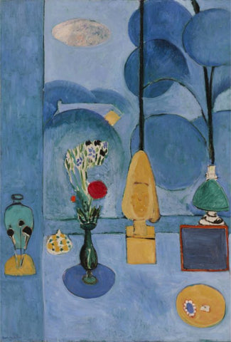 The Blue Window by Henri Matisse