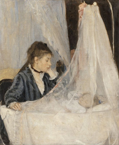 The Cradle by Berthe Morisot