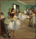 The Dance Class by Edgar Degas