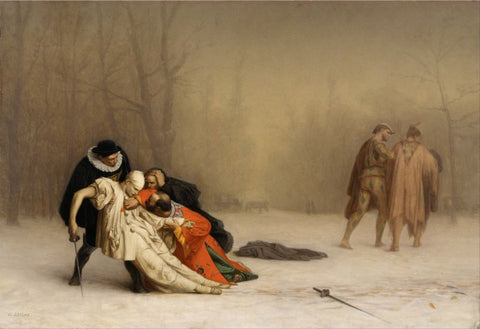 The Duel After the Masquerade by Jean Leon Gerome