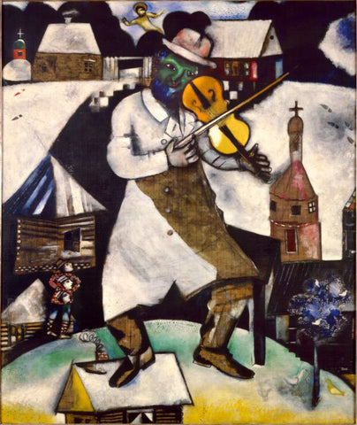 The Fiddler by Marc Chagall – Inspicanvas