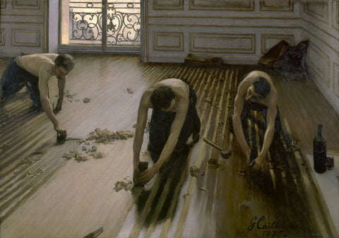 The Floor Planers by Gustave Caillebotte