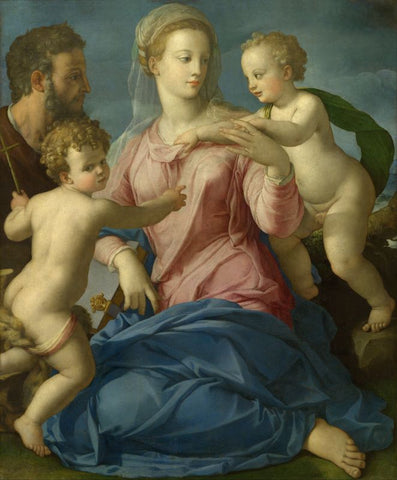 The Holy Family with the Infant Saint John the Baptist by Agnolo Bronzino