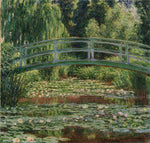 The Japanese Footbridge and the Water Lily Pool by Claude Monet