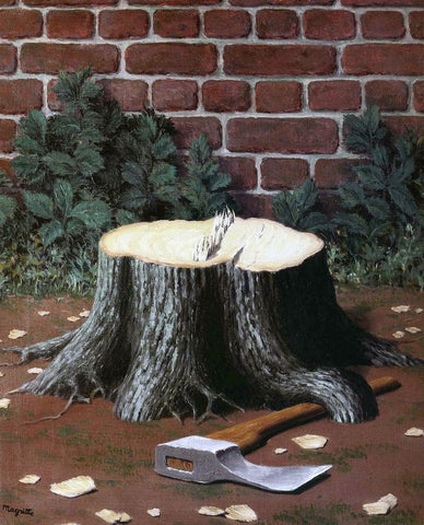 The Labours of Alexander by Rene Magritte