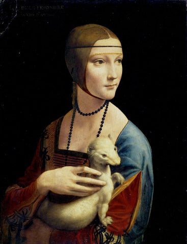 The Lady With An Ermine by Leonardo da Vinci