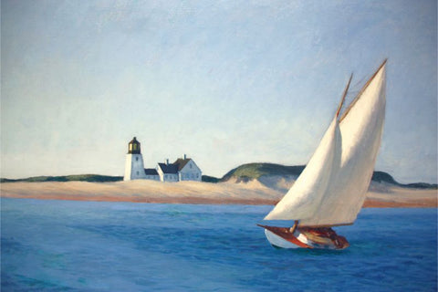 The Long Leg by Edward Hopper