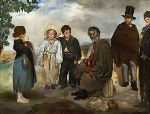 The Old Musician by Edouard Manet