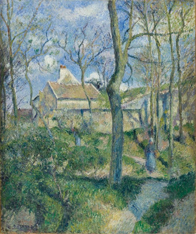 The Path to Les Pouilleux by Camille Pissarro