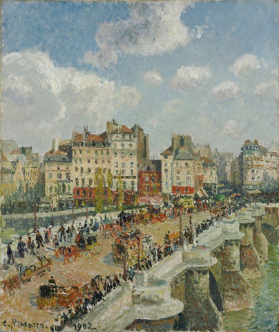 The Pont-Neuf by Camille Pissarro