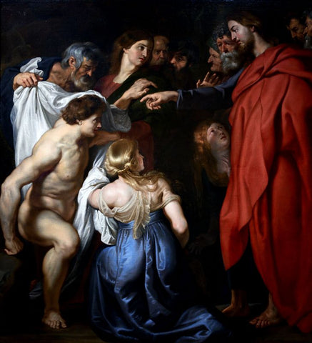 The Raising of Lazarus by Peter Paul Rubens