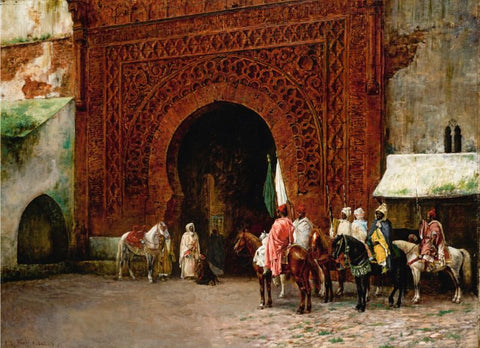 The Red Gate by Edwin Lord Weeks