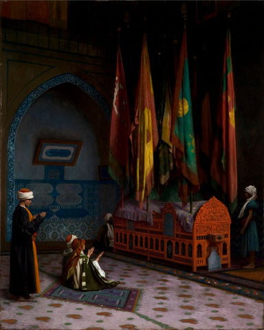 The Sentinel at the Sultan’s Tomb by Jean Leon Gerome